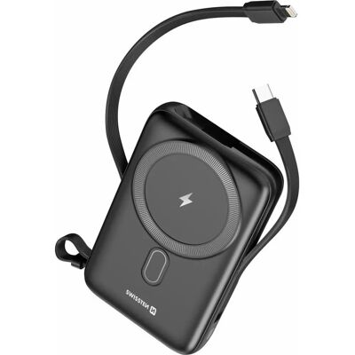 Swissten Powerbank 10000mAh - Schwarz - Schnelles Ladegerät Swissten Powerbank 10000mAh - Schwarz - Schnelles Ladegerät