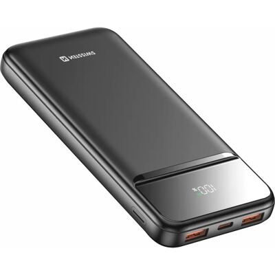 Power Line II 10000mAh Power Bank en Negro - Swissten Power Line II 10000mAh Power Bank en Negro - Swissten