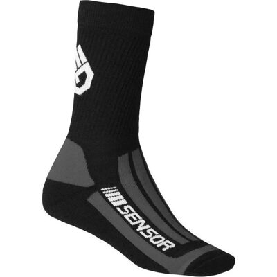 Sensor Merino ponožky - Černá / Šedá - 43-46 EU - Ponožky Sensor Merino ponožky - Černá / Šedá - 43-46 EU - Ponožky