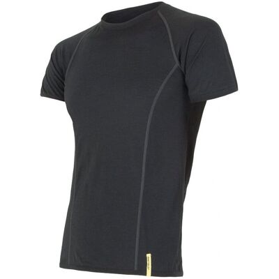 Sensor Merino Active Černé tričko - Prodyšné, Odolné vůči zápachu Sensor Merino Active Černé tričko - Prodyšné, Odolné vůči zápachu