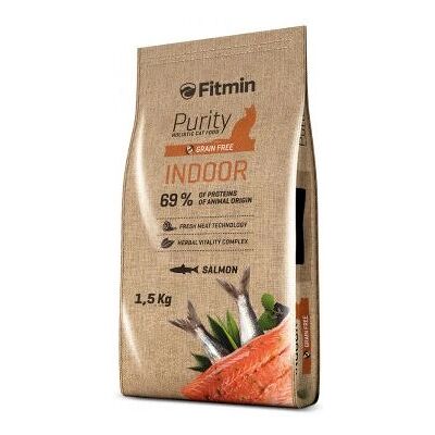 Comida para Gatos Fitmin Purity Indoor - 1,5kg Comida para Gatos Fitmin Purity Indoor - 1,5kg