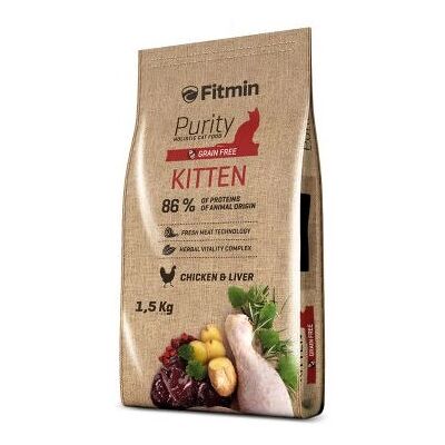 Pienso FITMIN Purity Kitten Sin Grano - 1,5kg Pienso FITMIN Purity Kitten Sin Grano - 1,5kg