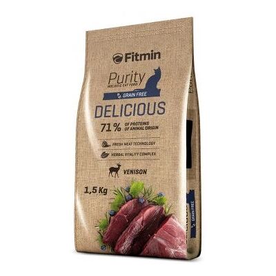 Alimento para gatos Fitmin Purity Delicious - Pato y Jabalí - 1,5 kg Alimento para gatos Fitmin Purity Delicious - Pato y Jabalí - 1,5 kg