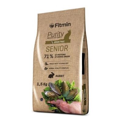 Alimento Senior Premium para Gatos FITMIN - Conejo & Cordero - Apoya la Inmunidad y la Digestión Alimento Senior Premium para Gatos FITMIN - Conejo & Cordero - Apoya la Inmunidad y la Digestión