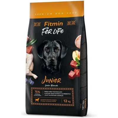 Fitmin Dog for Life Junior Large Breed - Torrfoder för stora valpar Fitmin Dog for Life Junior Large Breed - Torrfoder för stora valpar