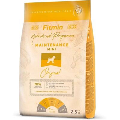 Fitmin Mini Maintenance - Sucha karma dla psów - 2,5 kg Fitmin Mini Maintenance - Sucha karma dla psów - 2,5 kg