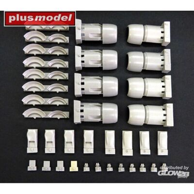 Plus Model 1:72 Motorhaube für DC-6 / C-118 Liftmaster - Flugzeug Superdetail Kit Plus Model 1:72 Motorhaube für DC-6 / C-118 Liftmaster - Flugzeug Superdetail Kit