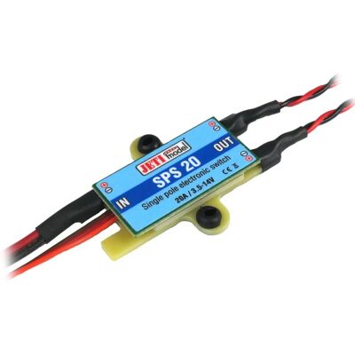 Module de commutation Jeti SPS 20 RC - Pièce de modèle - Publicité Module de commutation Jeti SPS 20 RC - Pièce de modèle - Publicité