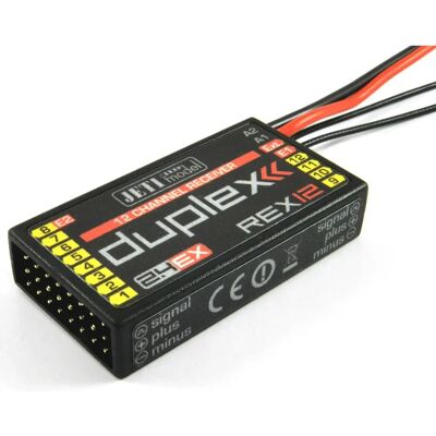 Ricevitore Jeti Rex 12 - 12 Canali 2,4 GHz - Ricambio per Modello RC Ricevitore Jeti Rex 12 - 12 Canali 2,4 GHz - Ricambio per Modello RC