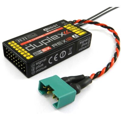 Jeti JDEX-RR12A Ricevitore Modello Radio-Controllato Jeti JDEX-RR12A Ricevitore Modello Radio-Controllato