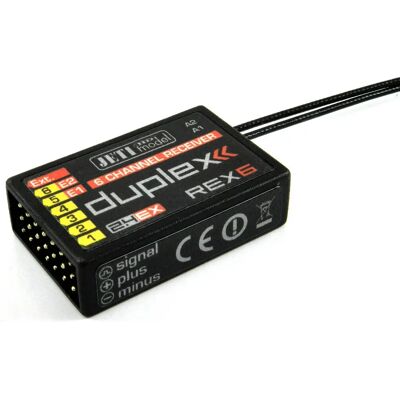 Ricevitore RC Rex 6 2,4 GHz a 6 canali - Gamma completa Ricevitore RC Rex 6 2,4 GHz a 6 canali - Gamma completa