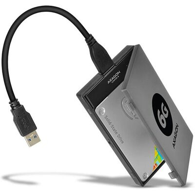 Axagon tárhelydoboz - Támogatja SATA SSD/HDD - Kompakt USB 3.0 adapter Axagon tárhelydoboz - Támogatja SATA SSD/HDD - Kompakt USB 3.0 adapter