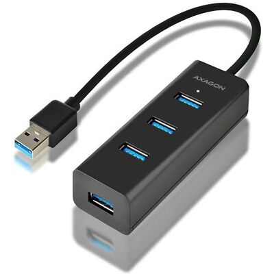 Axagon HUE-S2B Concentrador USB - USB 3.2 Gen 1 - Negro Axagon HUE-S2B Concentrador USB - USB 3.2 Gen 1 - Negro