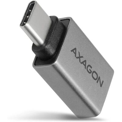 Adaptador USB-C para USB-A Axagon - Alumínio, 10Gbps Adaptador USB-C para USB-A Axagon - Alumínio, 10Gbps