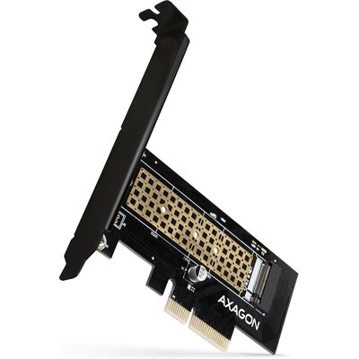 Axagon Pcie Adapter - M.2 NVMe SSD - Passive Cooling - Storage Controller Axagon Pcie Adapter - M.2 NVMe SSD - Passive Cooling - Storage Controller