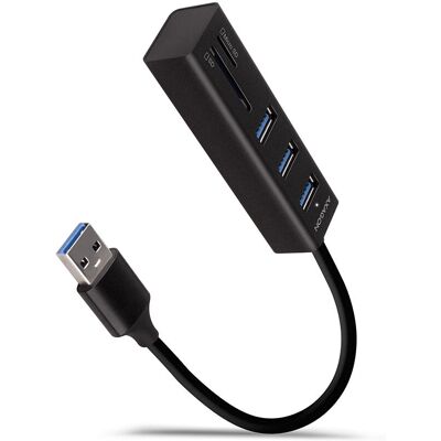Axagon HMA-CR3A Laptop Dock - USB 3.2 Hub & Kaartlezer Axagon HMA-CR3A Laptop Dock - USB 3.2 Hub & Kaartlezer