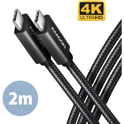Axagon USB-C Kabel - 20Gbps, 4K, 2m Axagon USB-C Kabel - 20Gbps, 4K, 2m