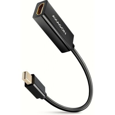 Axagon RVDM-HI14N Mini DisplayPort til HDMI Adapter - Video Kabel Axagon RVDM-HI14N Mini DisplayPort til HDMI Adapter - Video Kabel