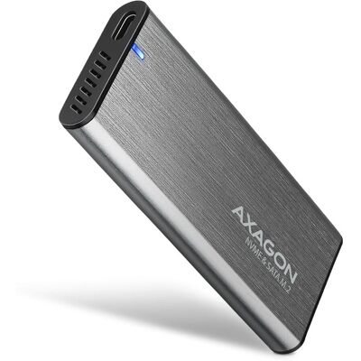 Carcasă externă Axagon EEM2-SG2 pentru SSD - Gri Carcasă externă Axagon EEM2-SG2 pentru SSD - Gri