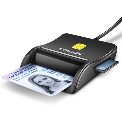 Axagon CRE-SM3SD Lettore di schede USB - Compatto e versatile Axagon CRE-SM3SD Lettore di schede USB - Compatto e versatile