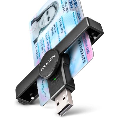 Axagon CRE-SMPA USB Smart Card Reader - Kompakt & Tragbar Axagon CRE-SMPA USB Smart Card Reader - Kompakt & Tragbar