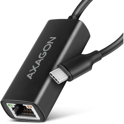 Adaptador Ethernet Gigabit USB-C Axagon RTL8153 - Adaptador de Rede Adaptador Ethernet Gigabit USB-C Axagon RTL8153 - Adaptador de Rede