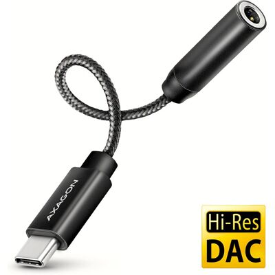 Axagon ADA-HC Hochauflösender Audio-Adapter - Schwarz Axagon ADA-HC Hochauflösender Audio-Adapter - Schwarz
