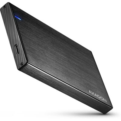 Axagon HDD/SSD-Gehäuse - Aluminium, Schwarz, 2,5" - HDD/SSD enclosure Axagon HDD/SSD-Gehäuse - Aluminium, Schwarz, 2,5" - HDD/SSD enclosure