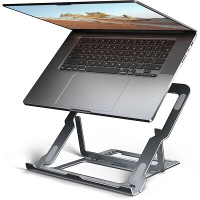 Axagon Laptopständer - Höhenverstellbar, Faltbar, Aluminium, 10-17,3" Axagon Laptopständer - Höhenverstellbar, Faltbar, Aluminium, 10-17,3"