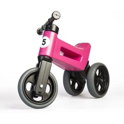 Teddies FUNNY WHEELS Rider Růžové - Odrážedlo Teddies FUNNY WHEELS Rider Růžové - Odrážedlo