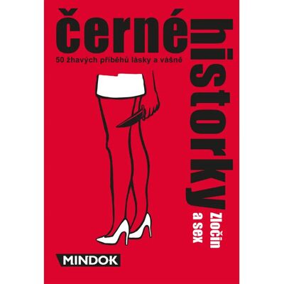 MindOk Černé historky: Zločin a sex - Společenská hra MindOk Černé historky: Zločin a sex - Společenská hra