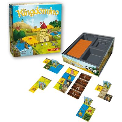 MindOk Kingdomino - Oceněná rodinná hra pro 2-4 hráče MindOk Kingdomino - Oceněná rodinná hra pro 2-4 hráče
