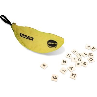 MINDOK Bananagrams - Přenosná slovní hra od 7 let - Cestovní MINDOK Bananagrams - Přenosná slovní hra od 7 let - Cestovní