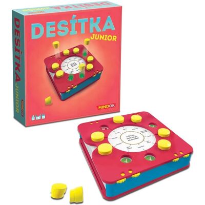 Mindok Junior Hra - Desítka - Rodinná Stolní Hra Mindok Junior Hra - Desítka - Rodinná Stolní Hra