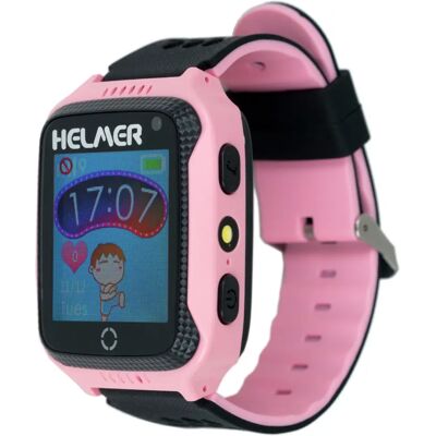 Montre Connectée Helmer LK 707 Rose avec GPS et Caméra Montre Connectée Helmer LK 707 Rose avec GPS et Caméra