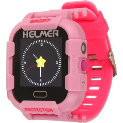Helmer LK 708 Ceas inteligent Roz - GPS & Cameră Helmer LK 708 Ceas inteligent Roz - GPS & Cameră