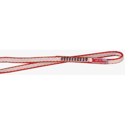 Pierścień Taśmy Dyneema 10mm x 120cm Czerwony/Biały Rock Empire Pierścień Taśmy Dyneema 10mm x 120cm Czerwony/Biały Rock Empire