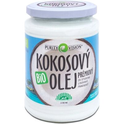 Purity Vision Bio Virgin Kokosöl - 600ml Purity Vision Bio Virgin Kokosöl - 600ml