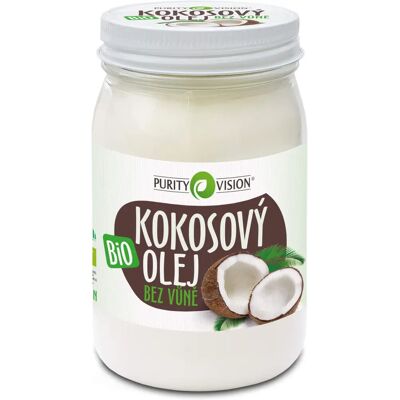 Purity Vision - Bio-Kokosnussöl - unparfümiert - 420ml - Kokosöl Purity Vision - Bio-Kokosnussöl - unparfümiert - 420ml - Kokosöl