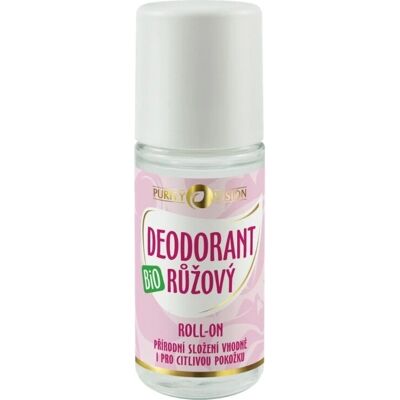 Purity Vision Rose Water Deodorant - Deodorant Purity Vision Rose Water Deodorant - Deodorant