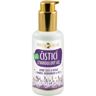 Purity Vision BIO Lavender Cleansing Gel with Lavender 100 ml Purity Vision BIO Lavender Cleansing Gel with Lavender 100 ml