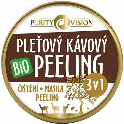 Purity Vision BIO Kaffee Gesichtsscrub - Gesichtspeeling für Frauen Purity Vision BIO Kaffee Gesichtsscrub - Gesichtspeeling für Frauen