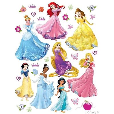 Autocollants Muraux Princesse Cendrillon 65x85cm Disney Filles - Publicité Autocollants Muraux Princesse Cendrillon 65x85cm Disney Filles - Publicité