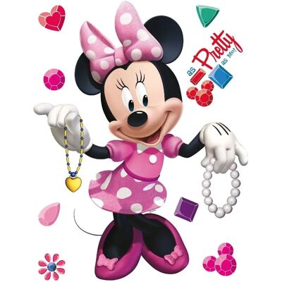 Minnie Mouse Väggklistermärke - 65x42,5cm - Väggdekoration Minnie Mouse Väggklistermärke - 65x42,5cm - Väggdekoration