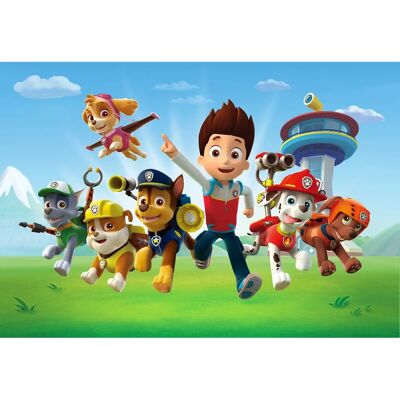 Murale enfant Paw Patrol d'Agdesign - 182x252cm - Murale pour enfants - Publicité Murale enfant Paw Patrol d'Agdesign - 182x252cm - Murale pour enfants - Publicité