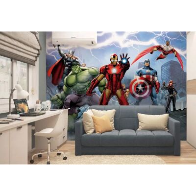 Agdesign Papier Peint Avengers Superhéros pour Chambre d'Enfant - Papier Peint - Publicité Agdesign Papier Peint Avengers Superhéros pour Chambre d'Enfant - Papier Peint - Publicité