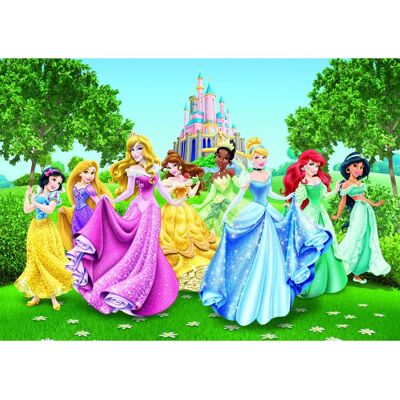 AG Design Princess Wall Art - 360x254cm - Large, Vibrant, 4 Panels AG Design Princess Wall Art - 360x254cm - Large, Vibrant, 4 Panels