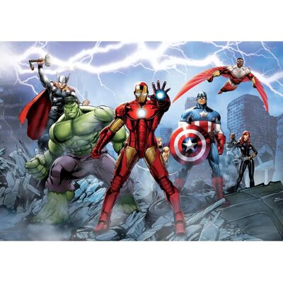Papel de Parede Avengers - 254 x 360 cm Papel de Parede Avengers - 254 x 360 cm