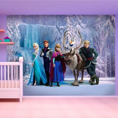AG DESIGN Papier peint Frozen Disney - Grand 360x270cm - Décor chambre enfants AG DESIGN Papier peint Frozen Disney - Grand 360x270cm - Décor chambre enfants