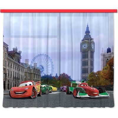 Set di Tende Disney Cars per Cameretta Bambini - Multicolore Set di Tende Disney Cars per Cameretta Bambini - Multicolore